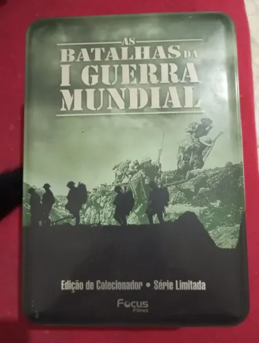Box 5 DvD's - As batalhas da I° Guerra mundial