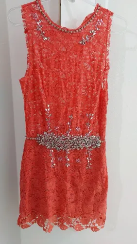 Vestido renda