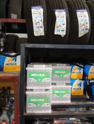 Baterias para motos carros pneus e troca de óleo em até 10x