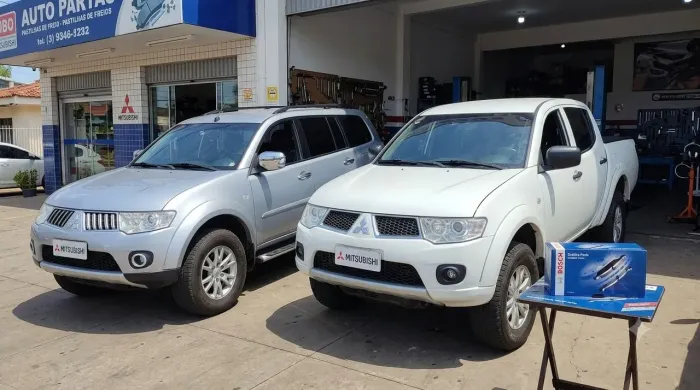 PASTILHAS DIANTEIRA E TRASEIRA L200 E DAKAR