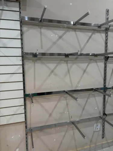 CONJUNTO DE ARARA CROMADA