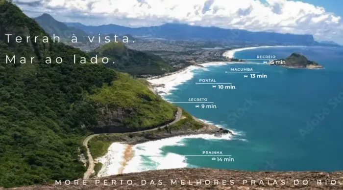 Lote residencial de 243m² à venda no Terrah Américas Clube Recreio dos Bandeirantes | RJ