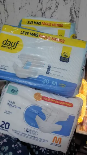 Fralda descartável  Dauf