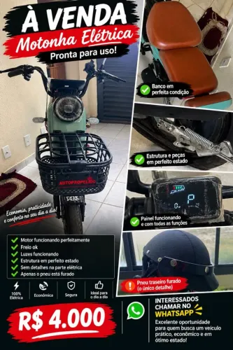 Vendo moto elétrica 