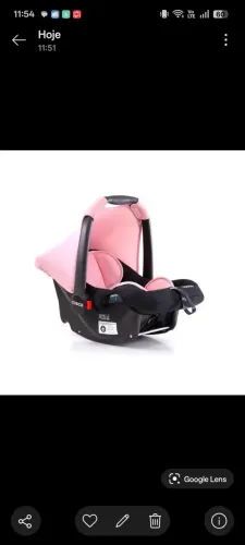 Bebê conforto Cosco rosa