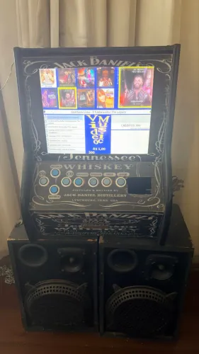 Caixa de som jukebox atualizada duas caixas de som