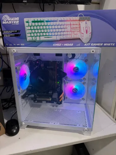 Pc Gamer BRANCO LUXO Novo, Lacrado na Caixa 