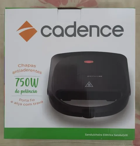Sanduicheira Cadence 750W