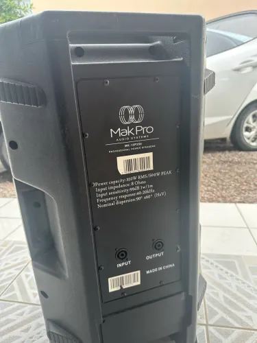 Caixa de som MAK PRO DE 15 PASSIVA