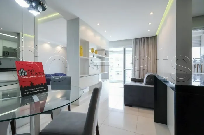 Residencial Brookfield Home Design disponível para locação localizado com 49m², 01 dorm e