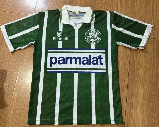 Camisa palmeiras rhumell 1993 Parmalat original da época