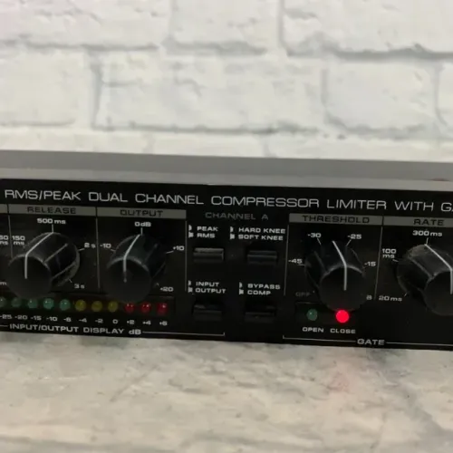 Alesis 3630 Peak Dual-Channel Compressor Limiter w Gate