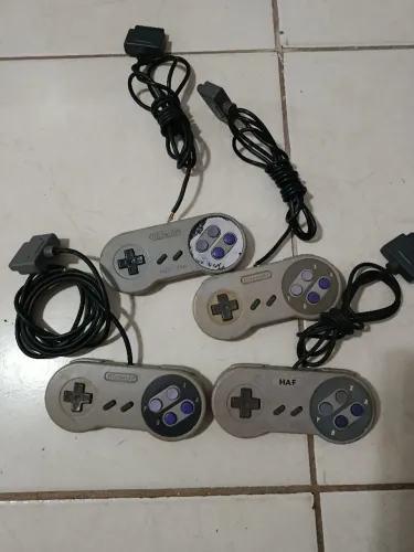Controles de super Nintendo - sucata