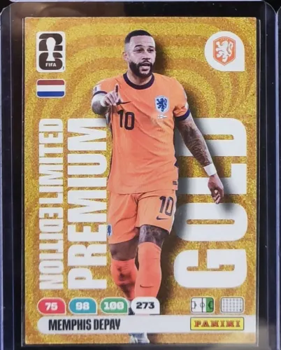 Card Adrenalyn LIMITED EDITION PREMIUM GOLD