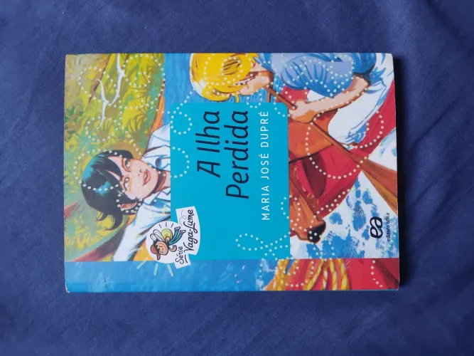 (LIVRO INFANTIL) A Ilha perdida - Capa que brilha no escuro