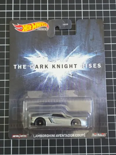 Lamborghini Aventador - Hot Wheels Premium Temático Batman