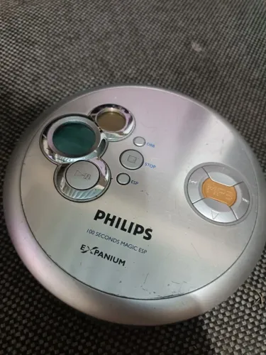 Discman Philips expanium (com defeito)