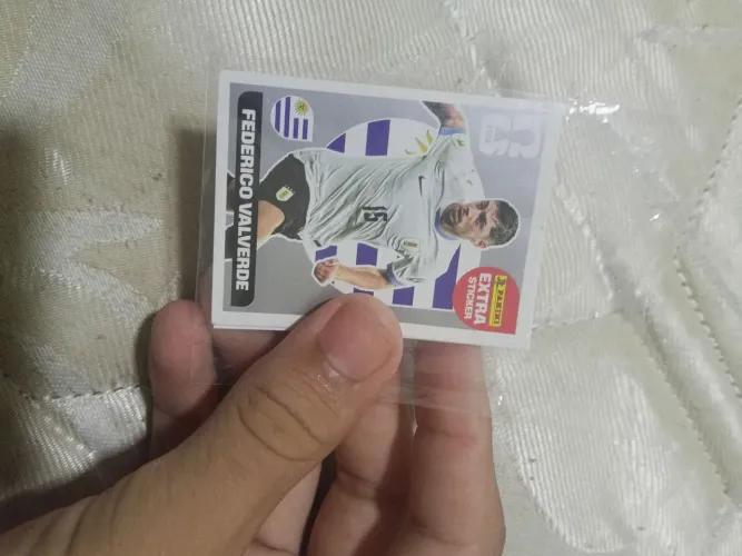 Figurinha extra sticker do VALVERDE PRATA
