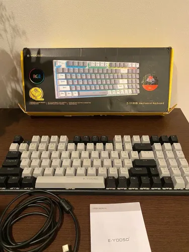 Teclado mecânico E-yooso - computador