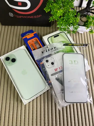 Iphone 15 Normal 128GB todo original com garantia de 3 meses 