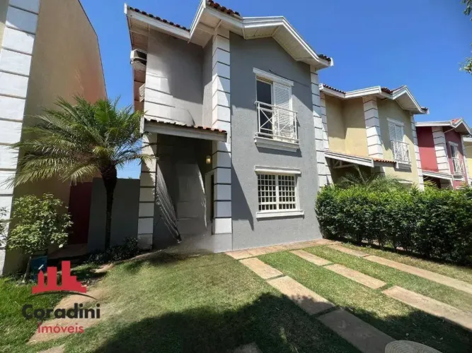 Casa com 3 dormitórios para alugar, 110 m² por R$ 5.045,00/mês - Cariobinha - Americana/SP