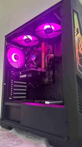 Setup Gamer Completo i5-9400F, GTX 1050, 16GB + Monitor e Cadeira