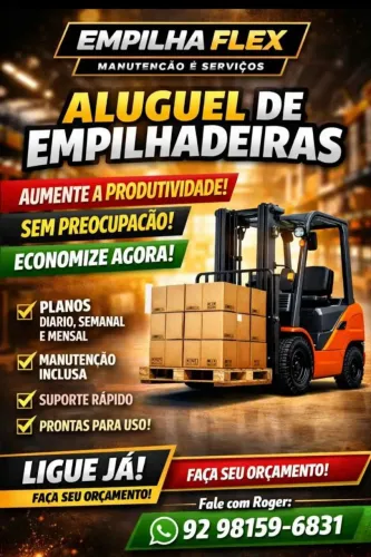 Locação de Empilhadeira
