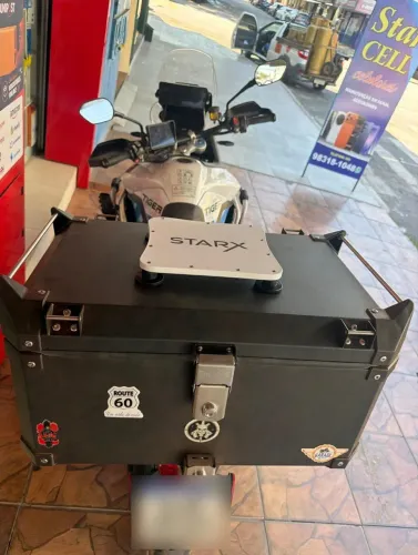 Antena STARLINKpara Moto - Internet Via Satélite em Qualquer Lugar - Fixação no Baú