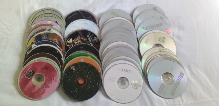 Cds usados e novos para Artesanato, Decoração e etc.