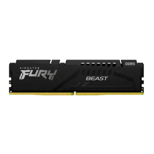 Memória RAM Kingston Fury Beast, 32GB, 5600MTs, DDR5, CL36, DIMM, Preto
