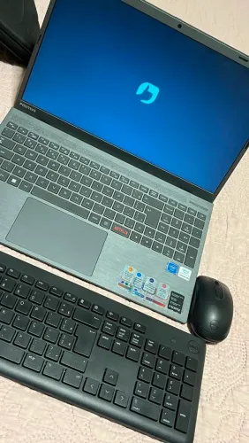 Notebook + Teclado e mouse sem fio Dell