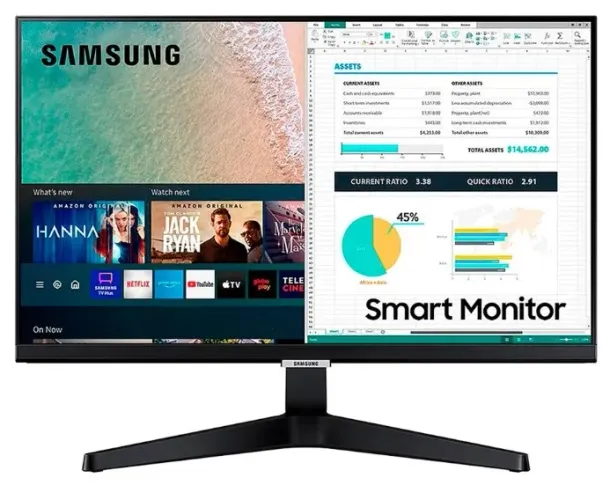 Monitor Samsung Smart M5, 24", Full HD, IPS, HDMI, USB, Bluetooth, Tizen,