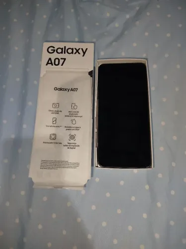 Vendo Galaxy A07 Novo, nunca usado 