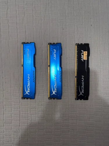 Memória RAM Kingston Hiperx Fury ddr3 1600mhz