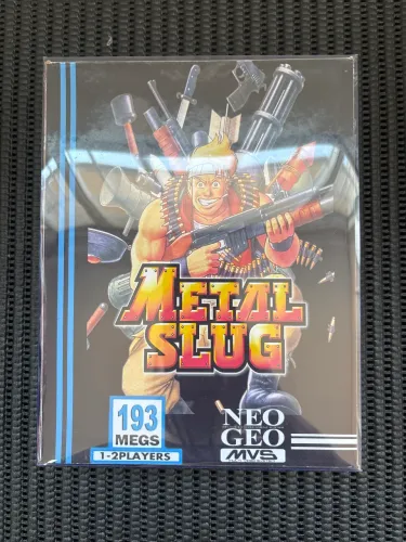 Jogo Metal Slug Neo Geo MVS Original Caixa Retrô