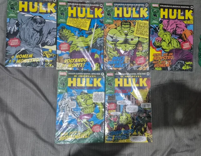 Coleção clássica Marvel hulk