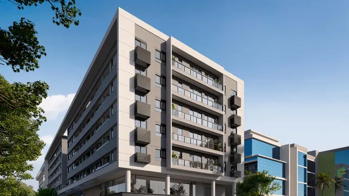 Apartamento com 2 dormitórios sendo 1 suíte no Saco Grande, em Florianópolis.