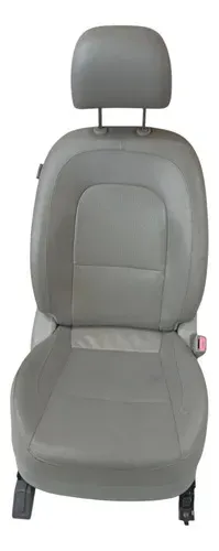 Banco Couro Dianteiro Direito Hyundai Vera Cruz 2010 Cinza