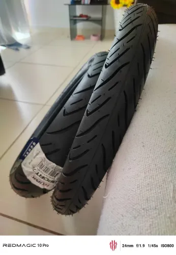 Dois Pneus novos Pop , Biz, 50cc