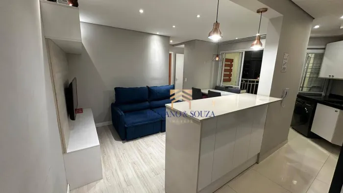 Apartamento com 2 dormitórios para alugar, 50 m² por R$ 2.670,00/mês - Vila Endres - Guaru