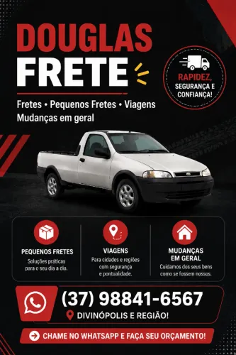 Frete Divinópolis e região 