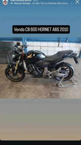 Vendo CB 600 HORNET ABS 2010