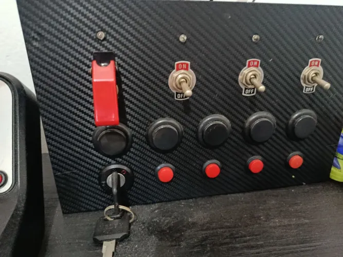 Button box USB para simuladores.