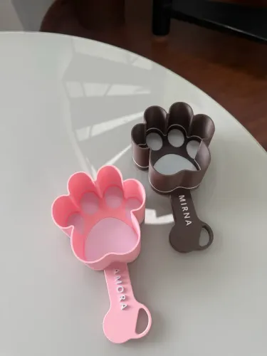 Pá para Ração Personalizada com Nome do Pet