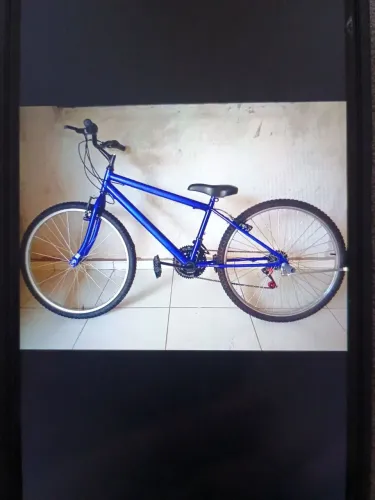 BICICLETA ARO 26 AZUL
