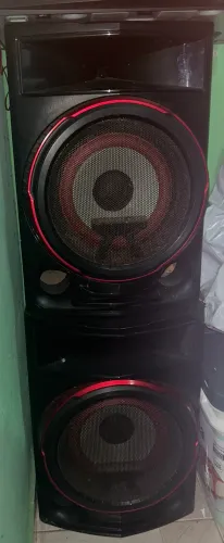 Caixa de mini system lg