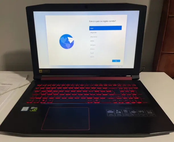 VENDO Notebook GAMER acer NITRO5 conservadíssimo
