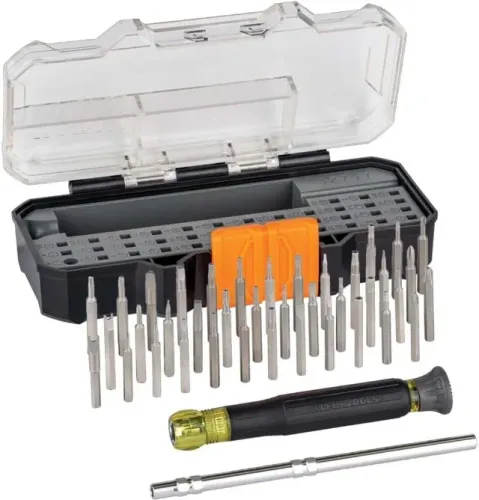 Klein Tools Kit Completo de Chave Fenda de Precisão com Estojo. NOVO
