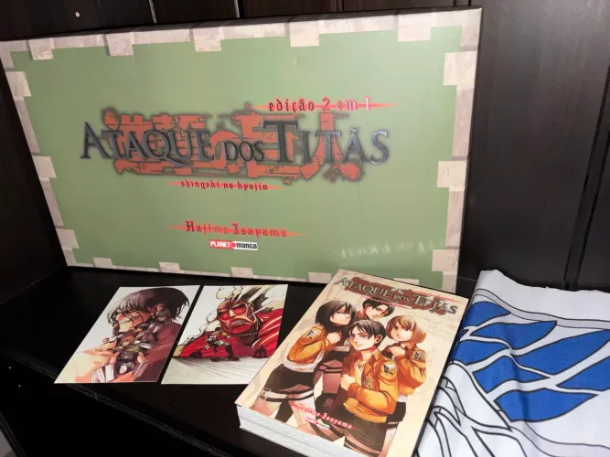 Attack on titan volume 8 capa variante