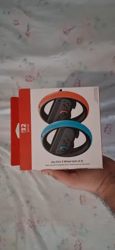 Volante Joy Con 2 - Azul e Vermelho - Novo Lacrado